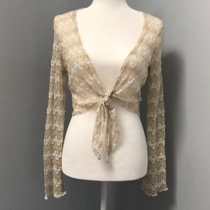 Petite long sleeved wrap